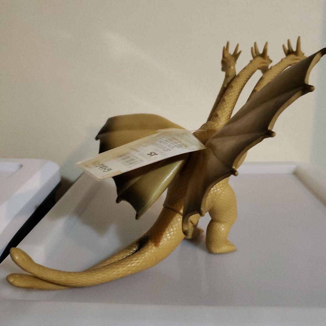 バンダイ　ソフビ　 キングギドラ ゴジラ vs キングギドラ 1991年製