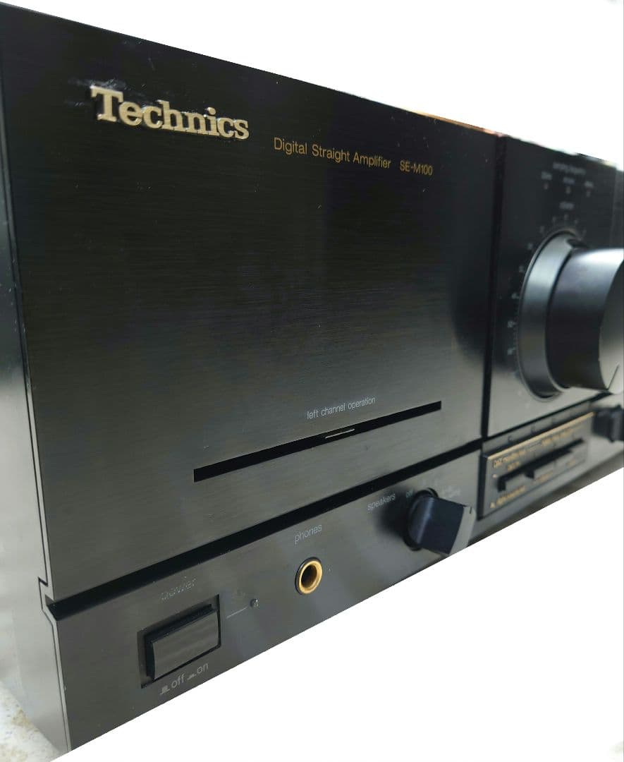 ☆Technics SE-M100デジタルストレートアンプ - メルカリ