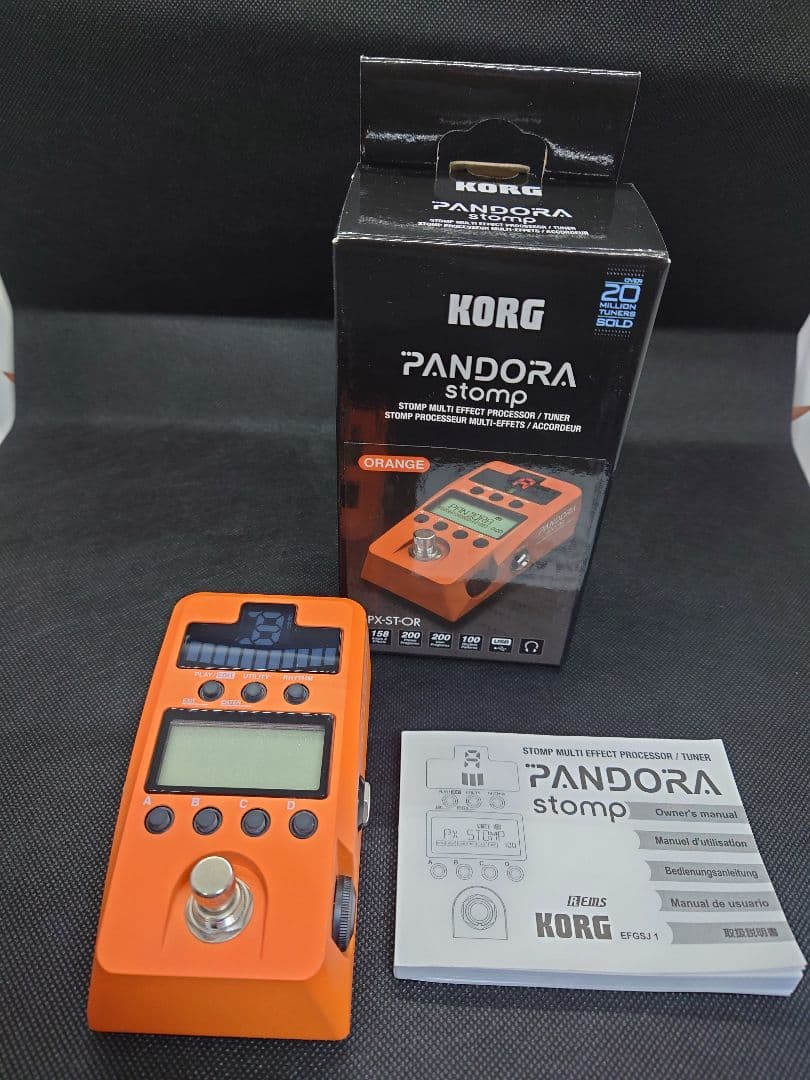 KORG PANDORA stomp 限定色オレンジ 楽しみにしていたPandoraMiniに続く新製品♪』 KORG PANDORA stomp