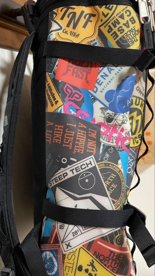 【極美品・廃盤】THE NORTH FACE ステッカープリントヒューズボックス