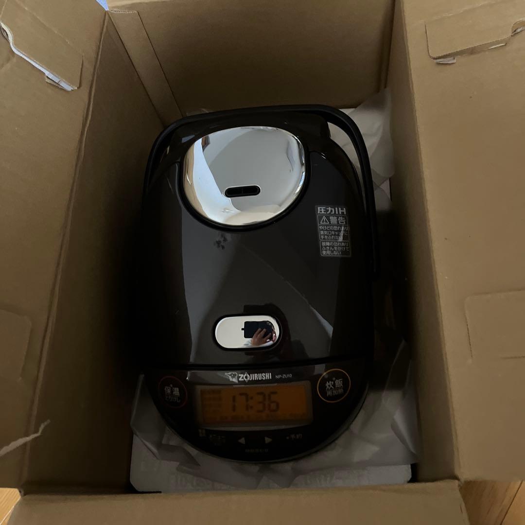 NP-ZU10-TD 圧力IH炊飯器 1.0L ダークブラウン