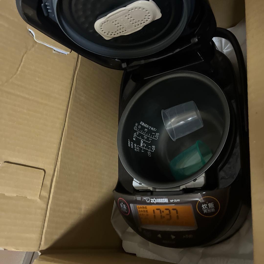 NP-ZU10-TD 圧力IH炊飯器 1.0L ダークブラウン