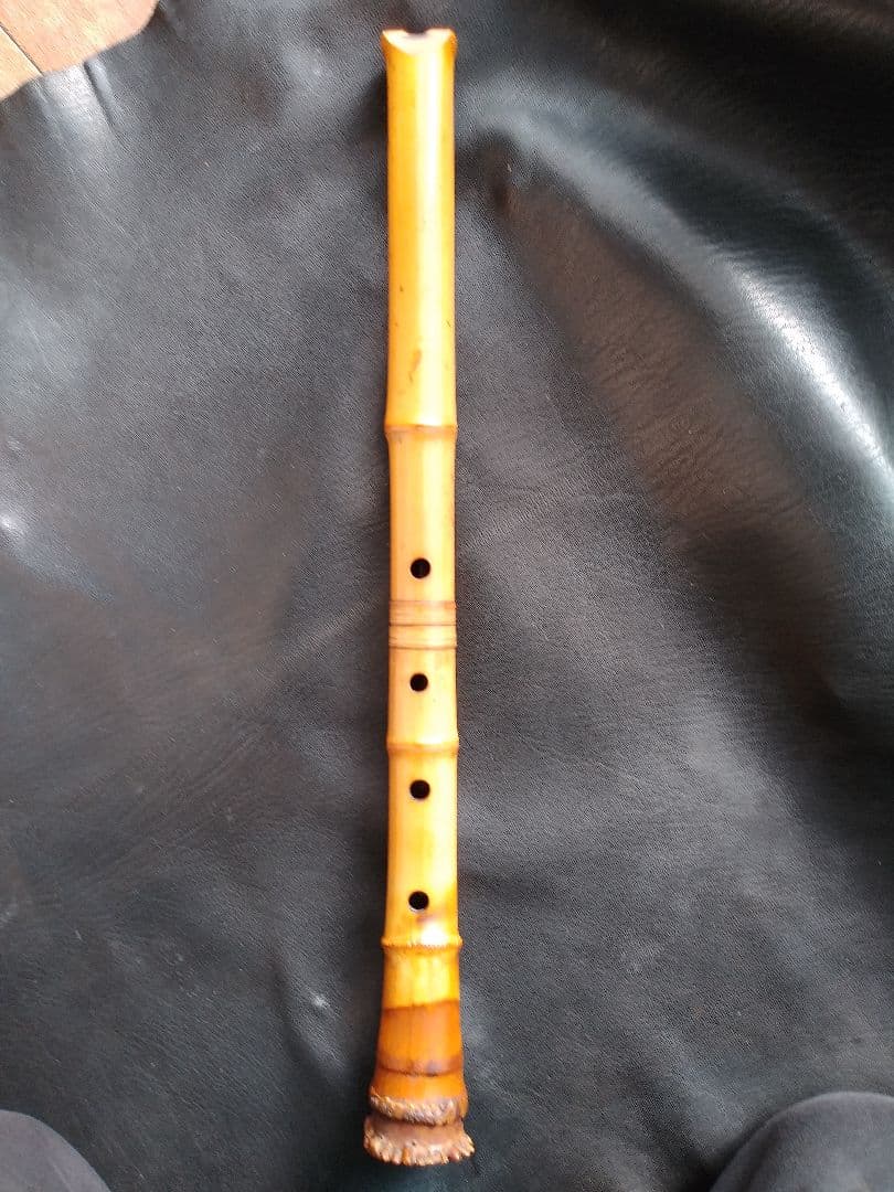 尺八(竹製)都山流 一尺八寸 『尚三』二印 最高 の