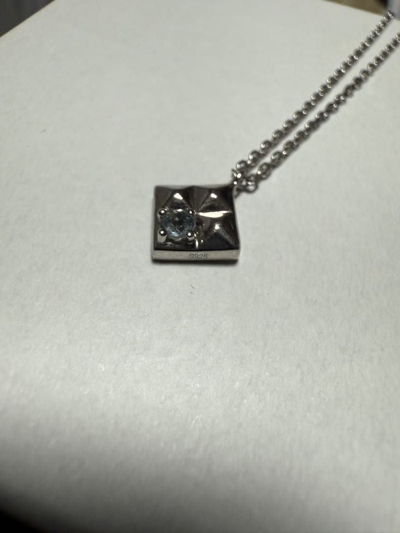 吉野北人 WIZBLE 誕生日 アクアマリン ネックレス Silver925