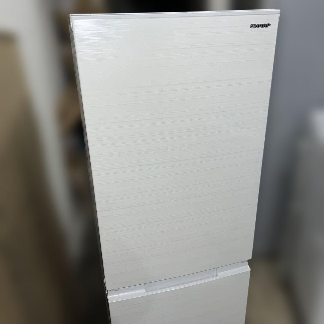 ⭐︎SHARP大人気モデルセット/左右付け替え自在扉ガラス冷蔵庫/風乾燥