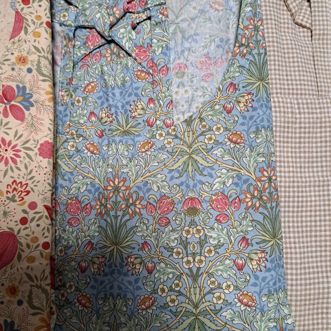 ハンドメイド割烹着(まり)３枚セット