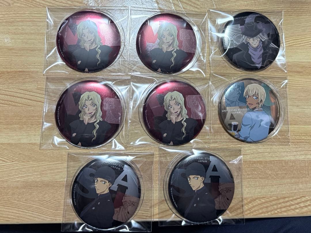 USJ 名探偵コナン　缶バッチ