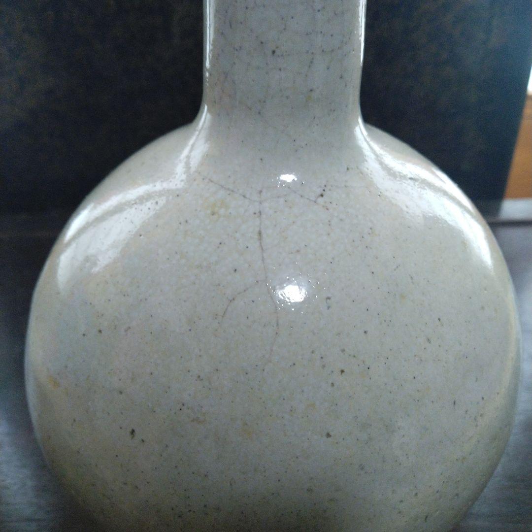 NO293　相馬焼or上野目焼　徳利　糠白釉