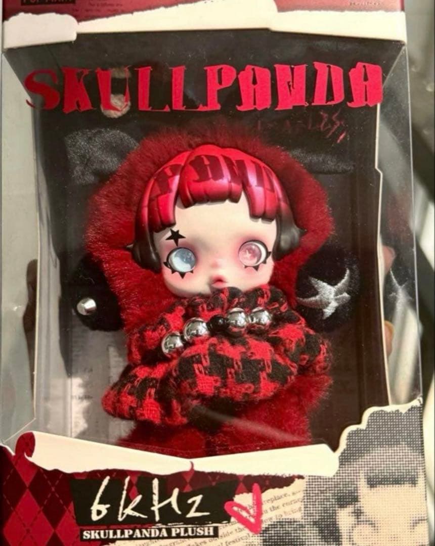 6000hz SKULLPANDA ぬいぐるみ　スカルパンダ ヨーロッパ限定