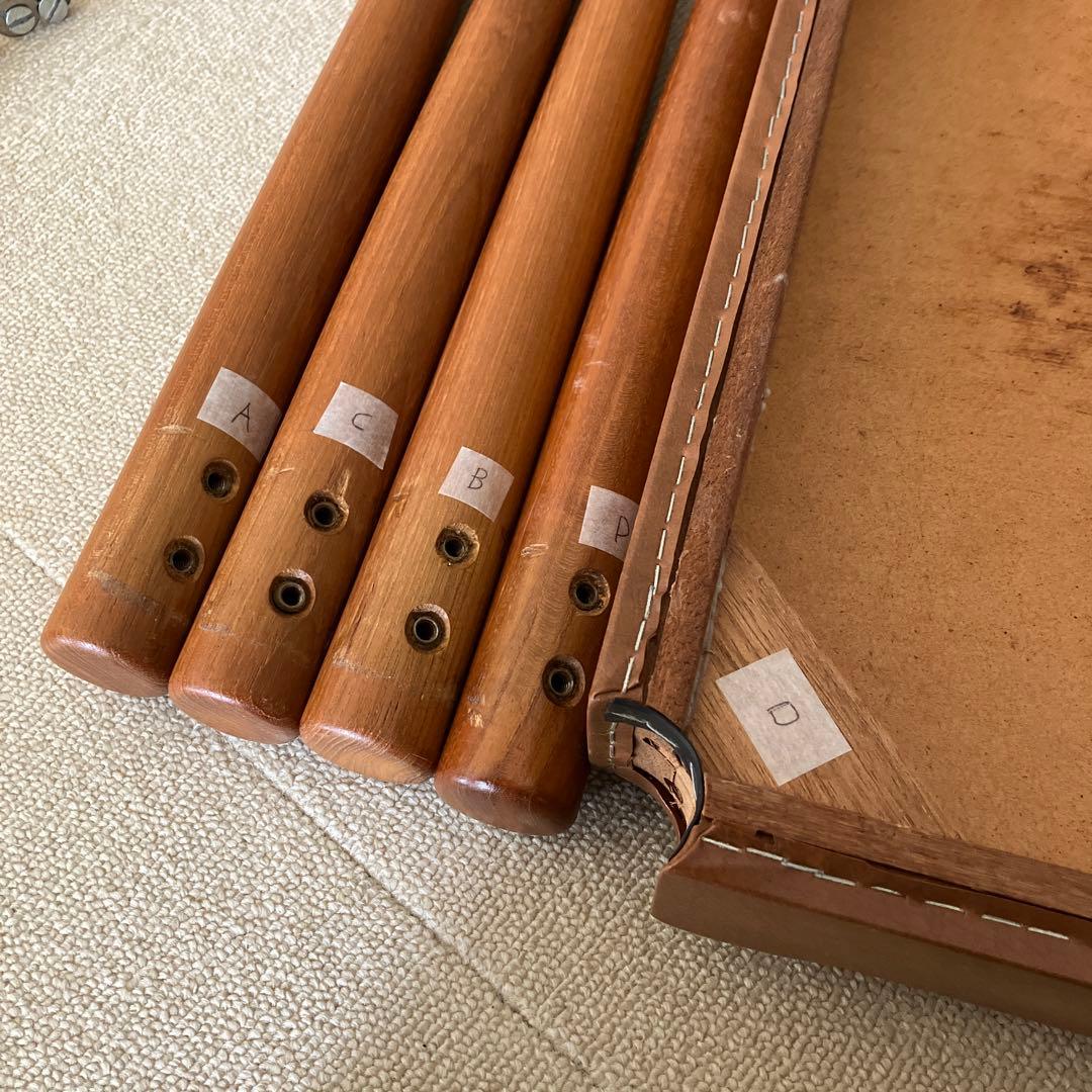 スツール Denmark Vintage Teak Stool