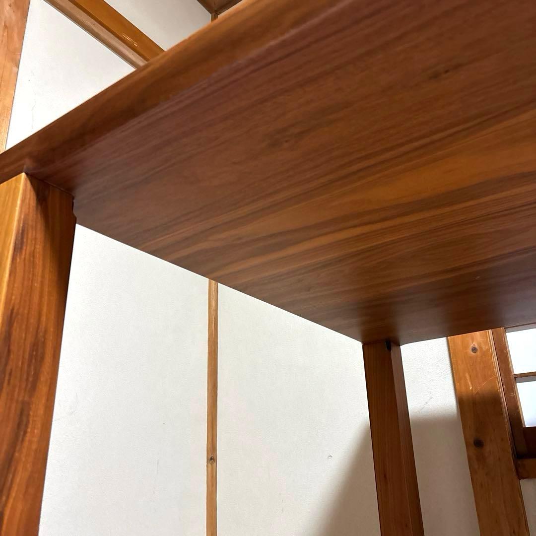 【良品】家具蔵 KAGURA ダイニングテーブル ウォールナット材 無垢