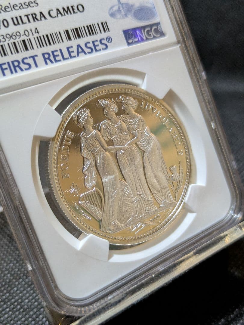 最高鑑定の最高傑作】2021年英国王立造幣局 伝説のスリーグレイセス