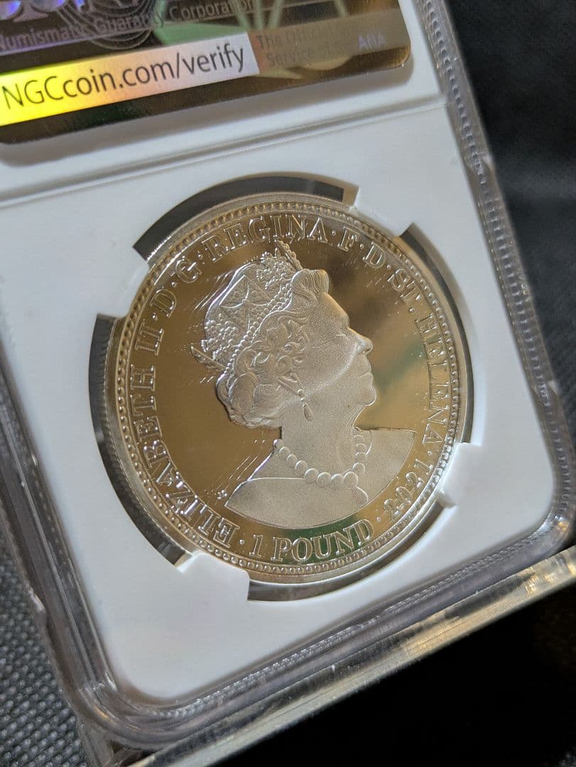 最高鑑定の最高傑作】2021年英国王立造幣局伝説のスリーグレイセス銀貨