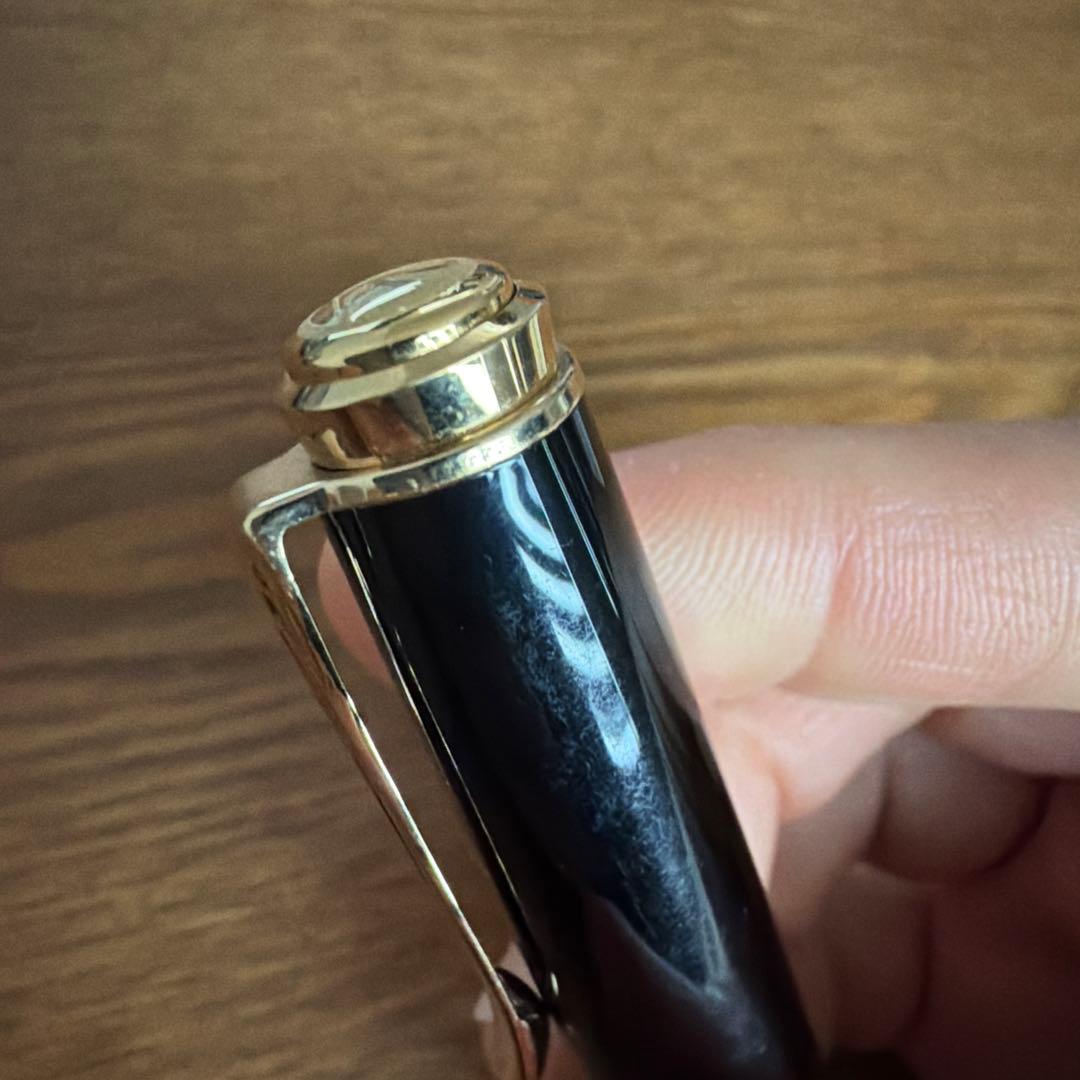 ペリカン　ボールペン　ボルドーカラー