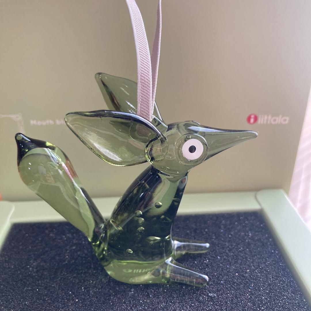 イッタラ フォクス vulpes ornament sitting 80mm