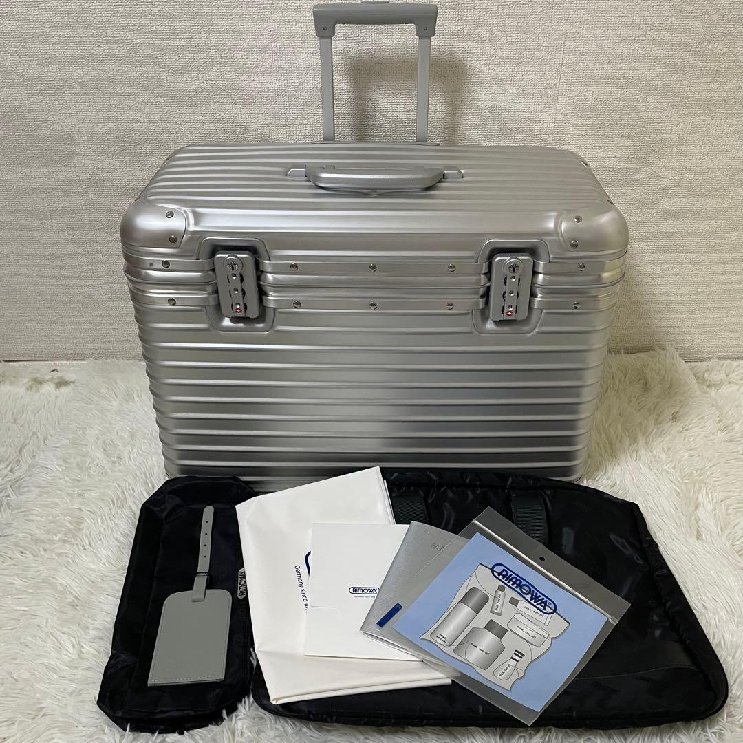 リモワ トパーズ パイロット トローリー 37L 4輪 MW TSAロック【美品
