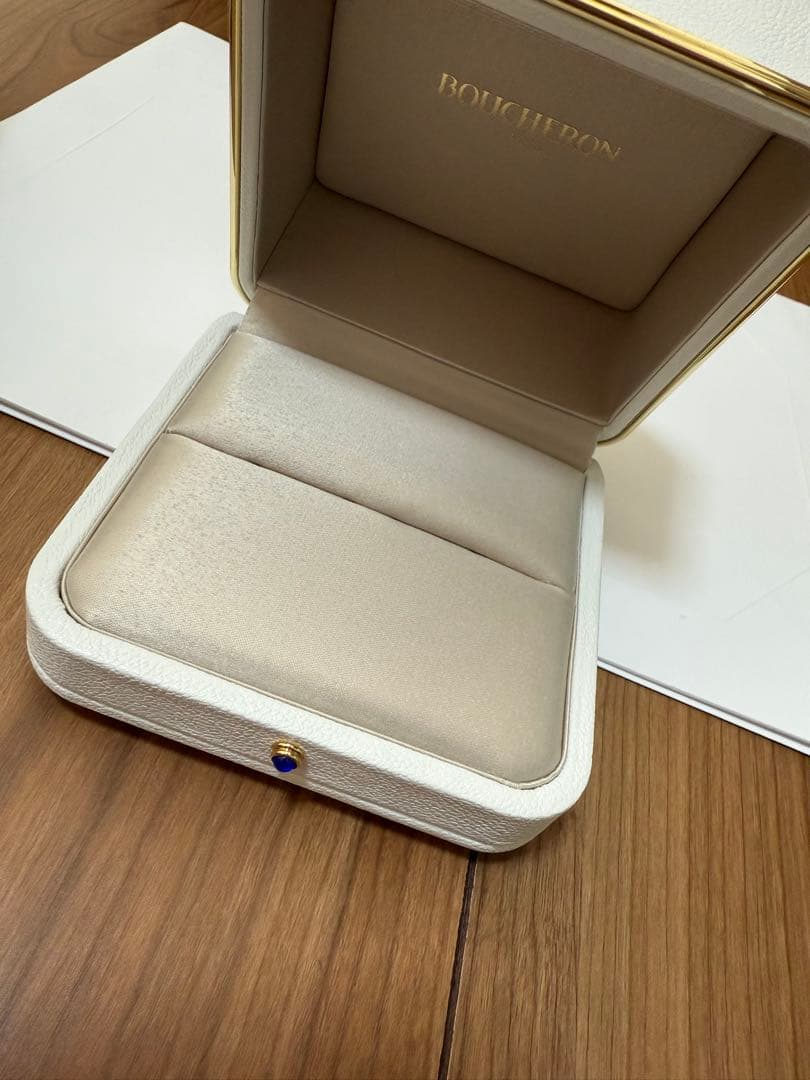 ブシュロン リングケース 空箱 ショッパー付き ブシュロン boucheron