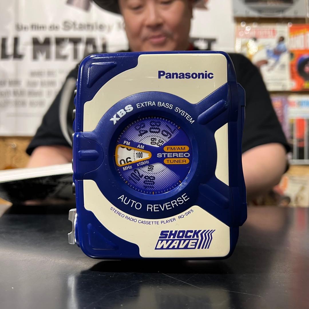 美可動品]パナソニック ショックウェーブ カセットプレーヤー RQ-SW5