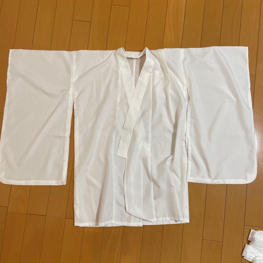 七五三 水色着物フルセット男の子100〜120扇子と鷹のデザイン