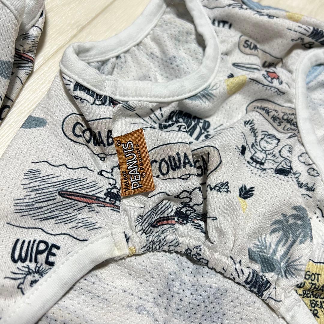 5枚セット ペットパラダイス スヌーピー クール タンクトップSNOOPYの