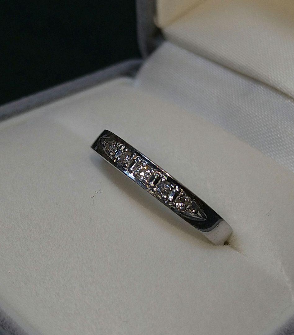 うっちー Ptダイヤモンド リング