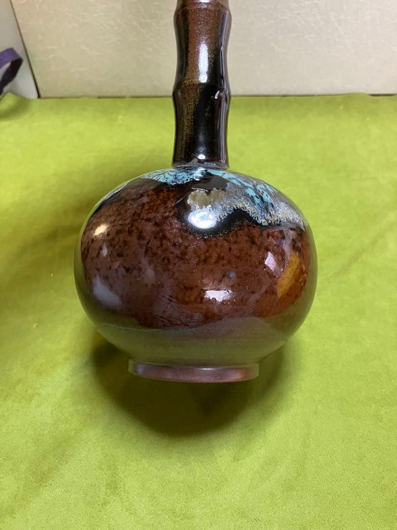 金太漢　作☆花入☆黒田窯☆