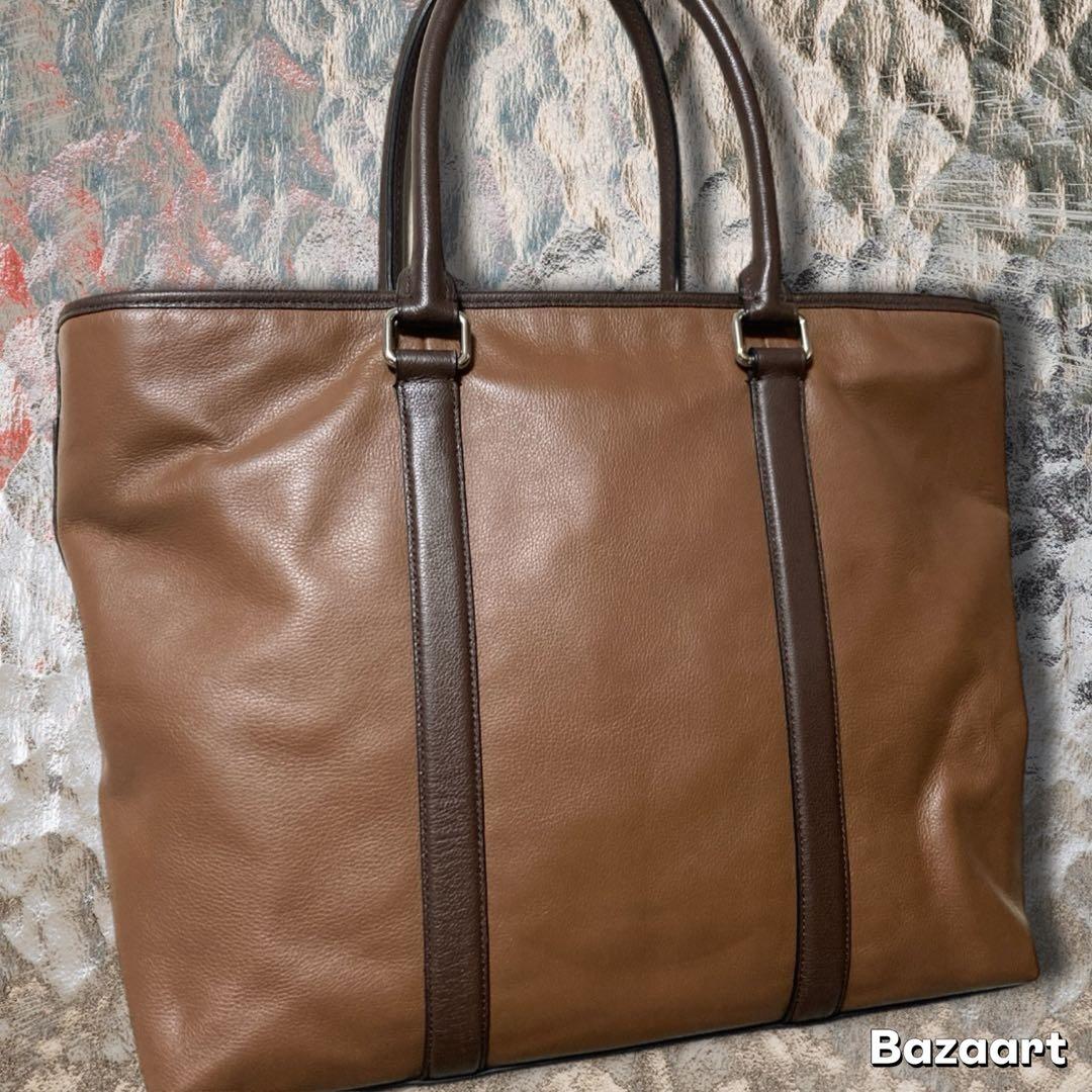超美品 コーチ ベケット 2way ビジネスバッグ ショルダー レザー A4可