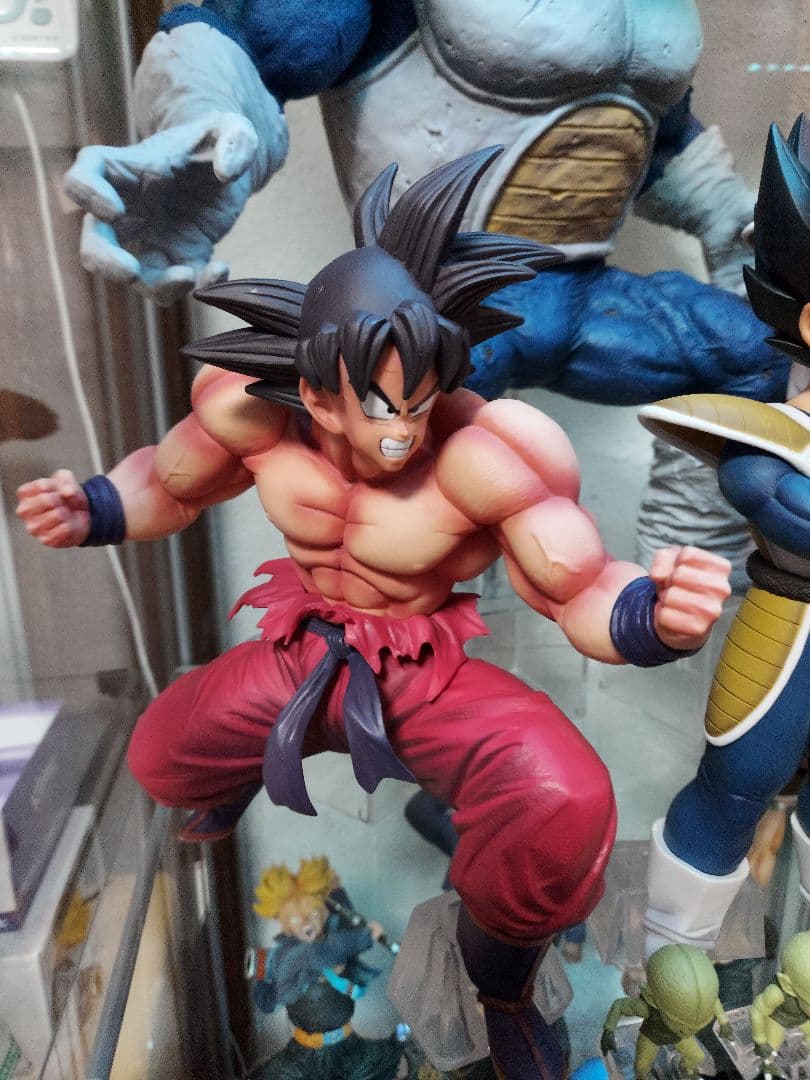 一番くじドラゴンボール 大猿ベジータ、ベジータ、ナッパ、悟空、4体