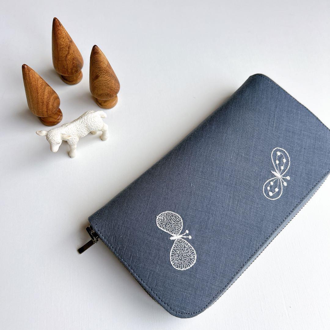 ☆専用☆ミナペルホネン☆ラウンドファスナー長財布☆ハンドメイド