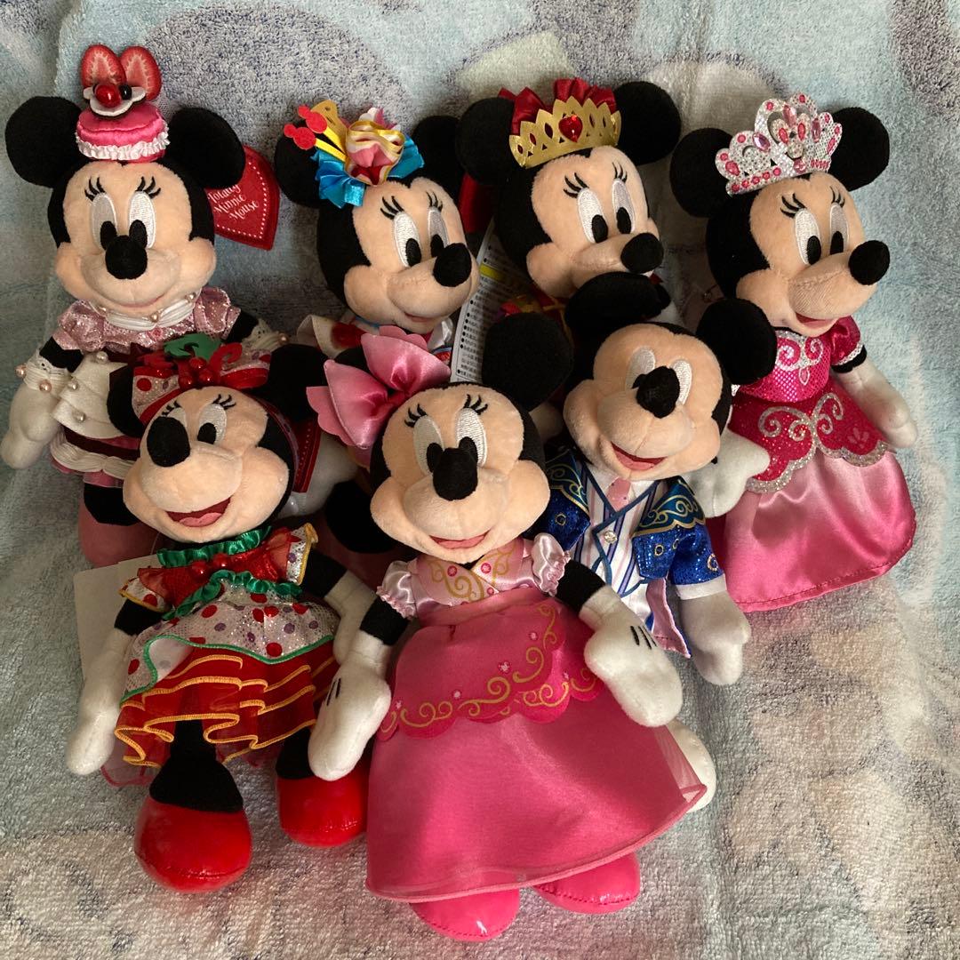トータリーミニーマウスぬいぐるみバッジセット