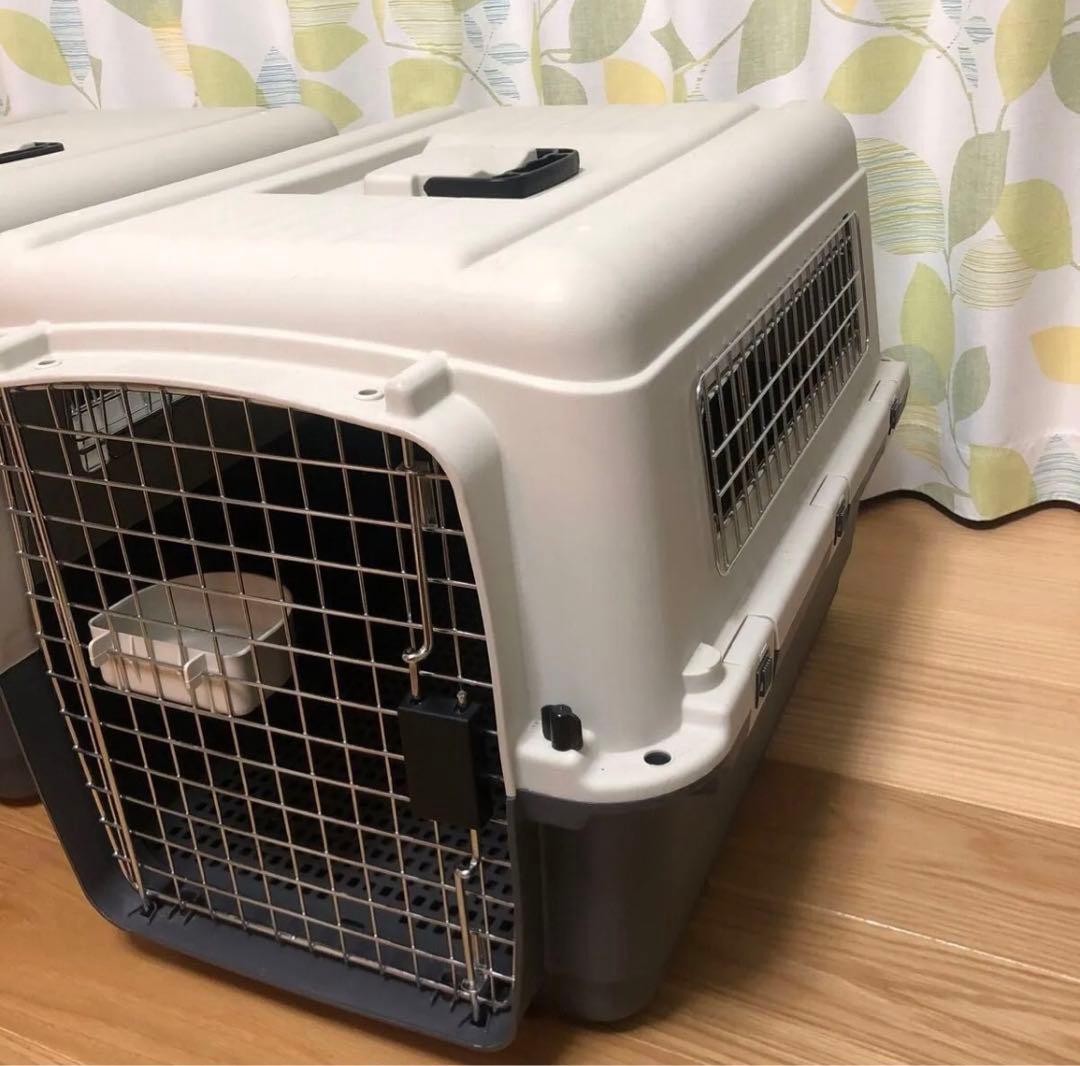 ペットケンネルファーストクラスL70すのこと水飲み付き IATA基準 飛行機OK