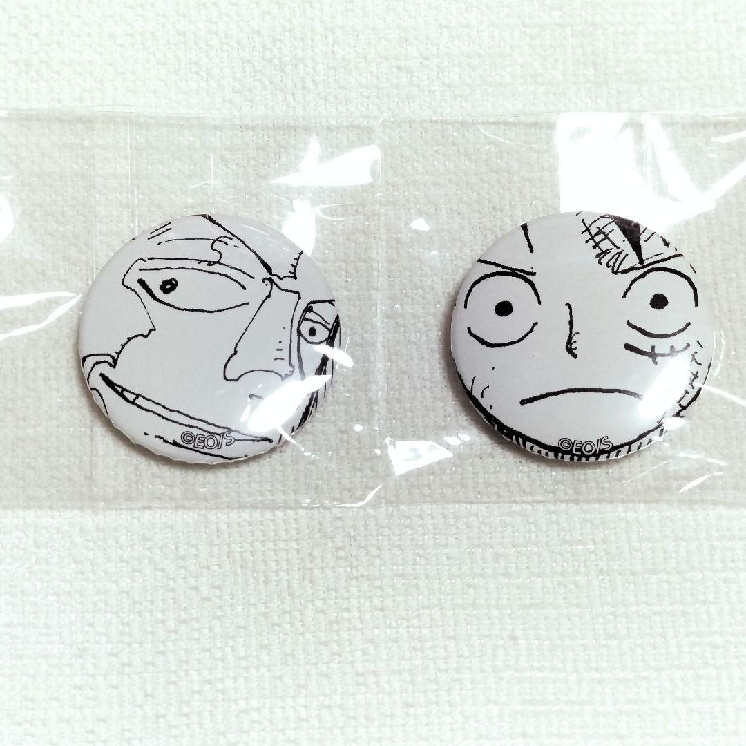 激レア　希少　ワンピース ALL FACES 　　缶バッジ