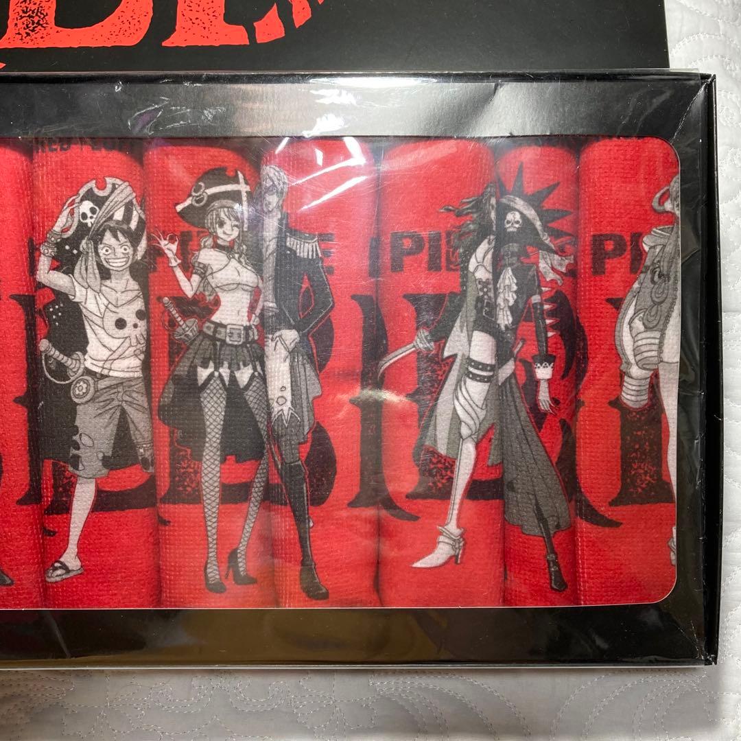ワンピース ONE PIESE ハンドタオル コンプリートセット 新品トランプ付