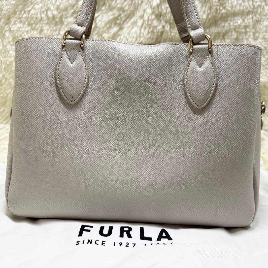 ✨保存袋付き✨フルラ 現行 ヴィットリア 2wayショルダーバッグ ベージュ