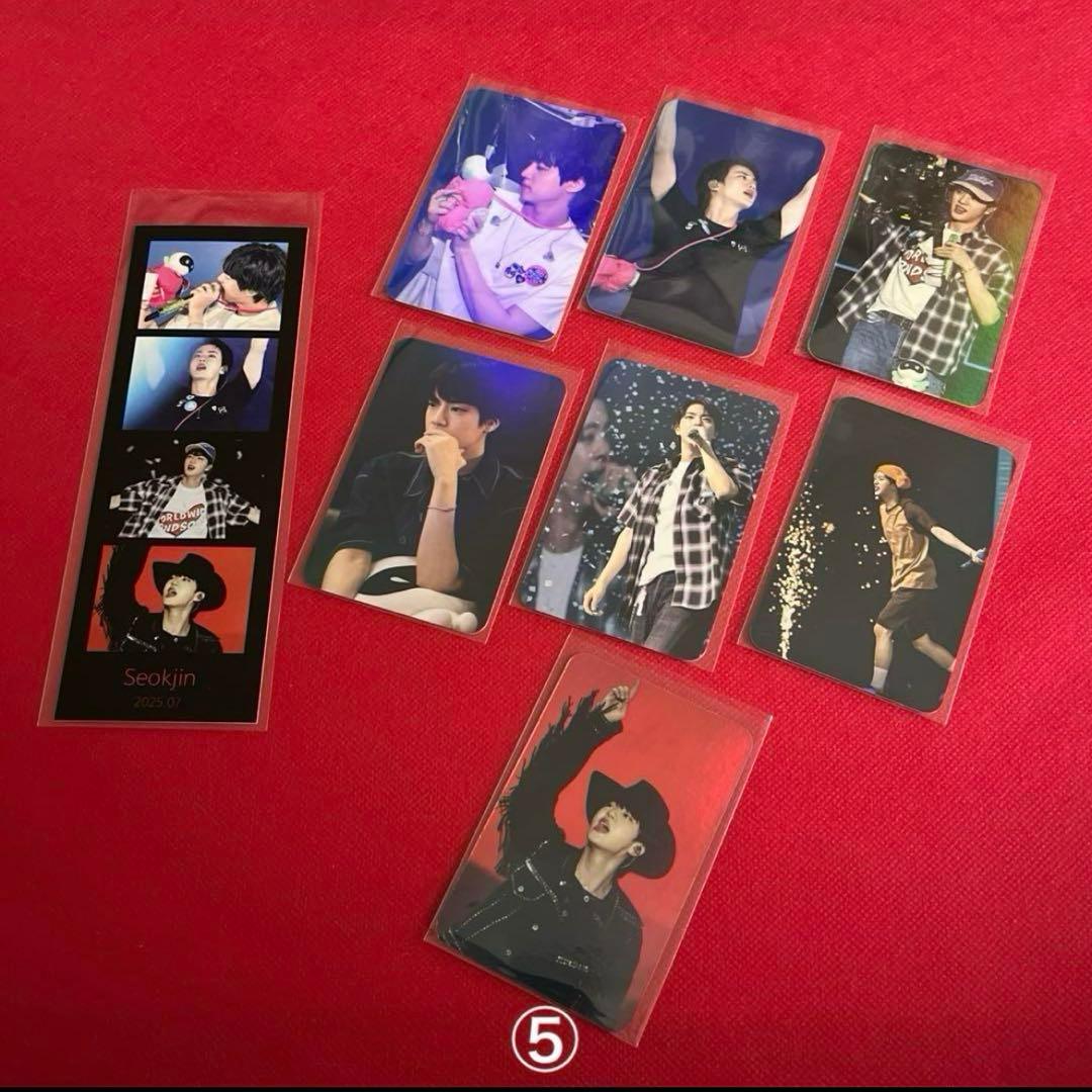 BTS ロングステッカー・フォトカード♡Jin