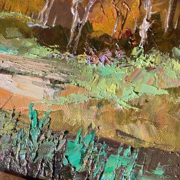 太田孝 画伯 作*御岳*肉筆 油彩画 F6号 直筆サイン入り*額装*美術*芸術