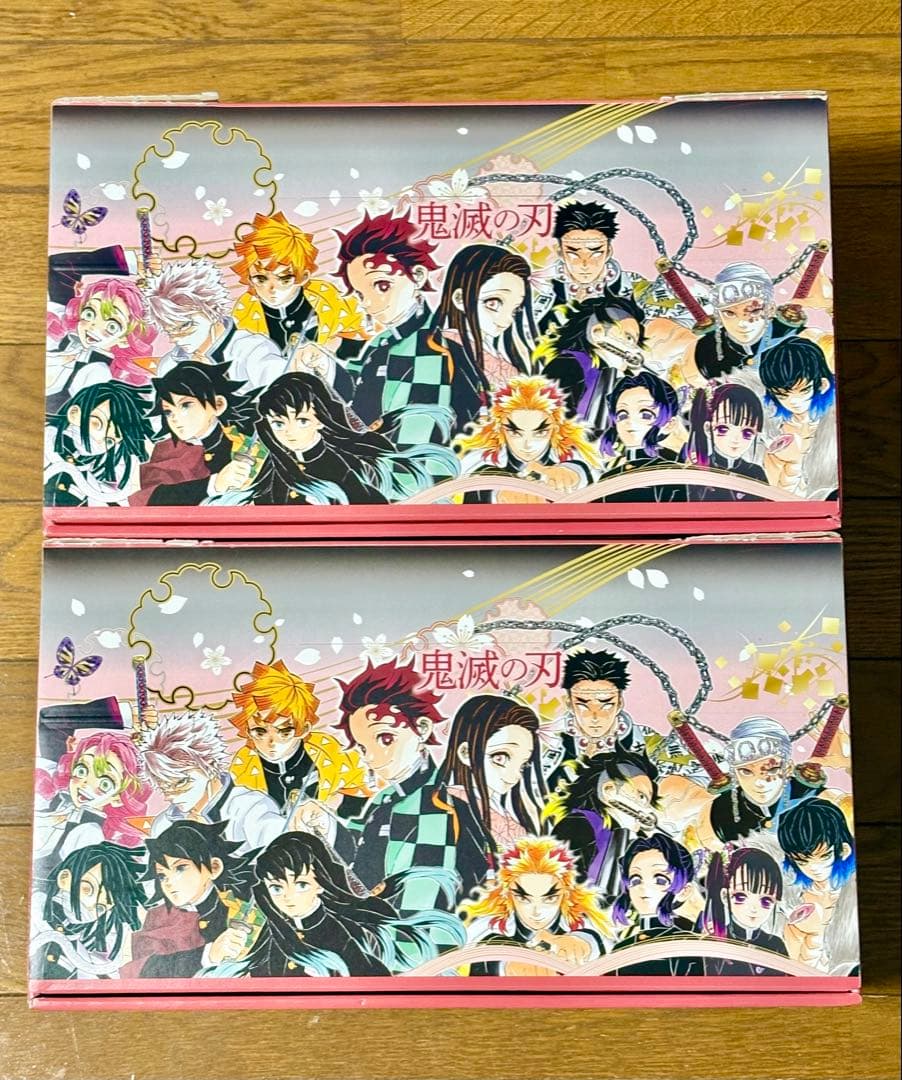 新品　鬼滅の刃　全巻セット　キメツ学園　まとめ売り43点　全巻収納BOX