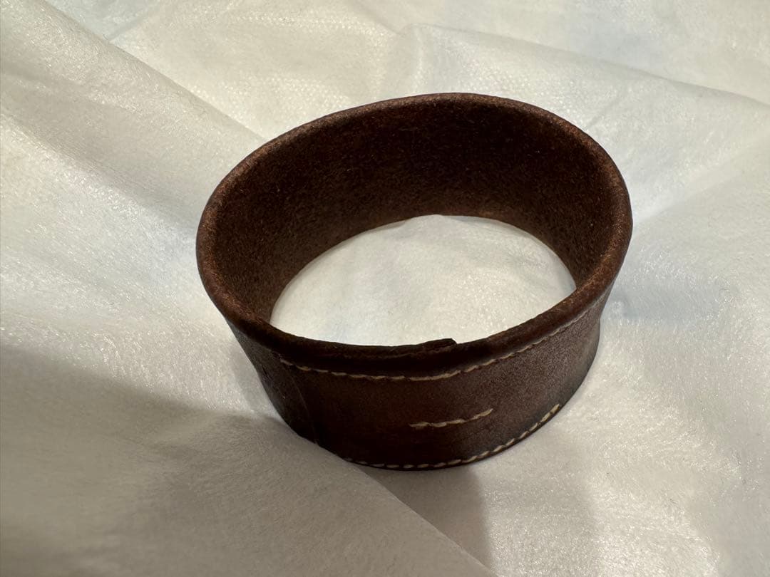 HERMES エルメス　プールトゥール　藤原ヒロシ着レザーブレスレットバングル