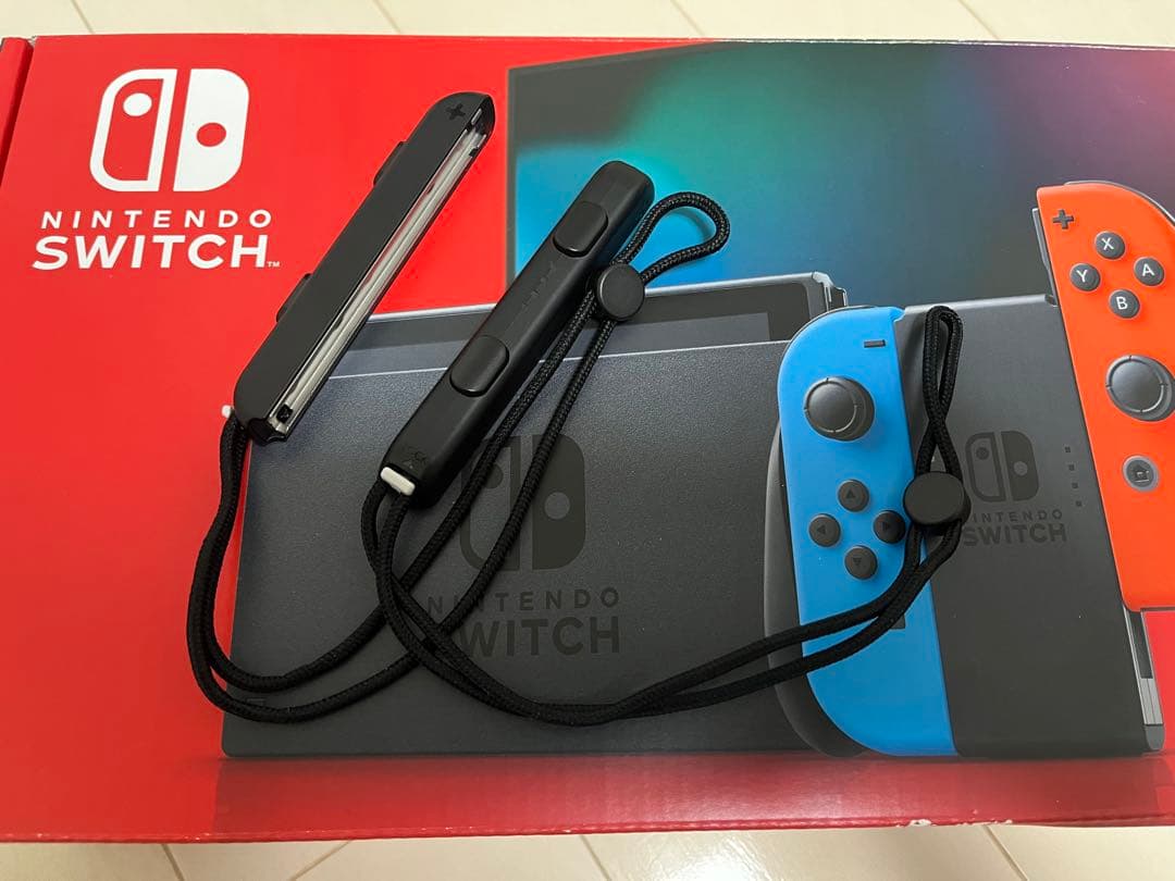 Nintendo Switch(バッテリー強化版) ネオンレッド／ネオンブルー