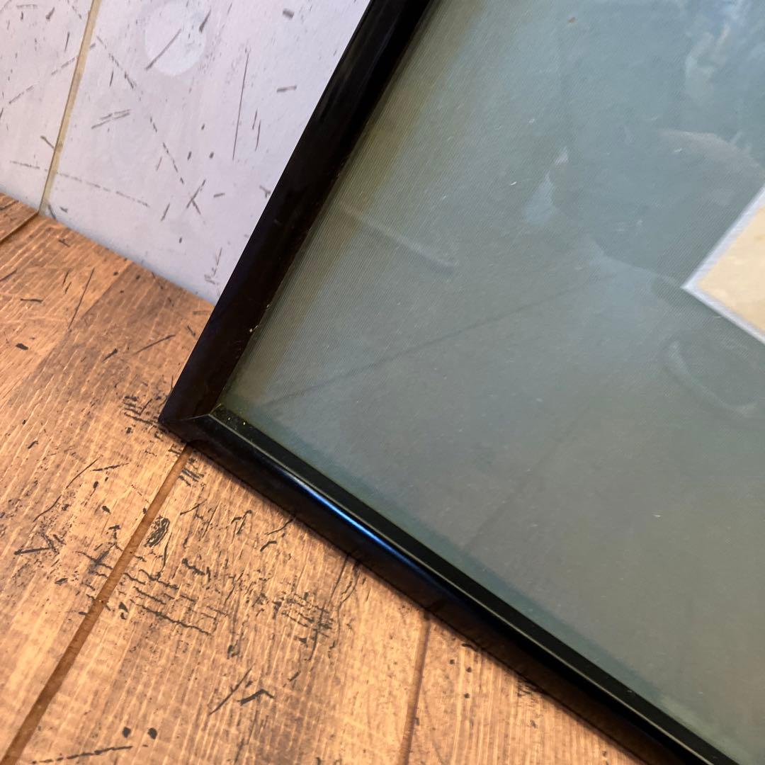 昭和レトロ 木製フレーム 宮沢賢治 雨ニモマケズ 周辺 壁掛け飾り インテリア