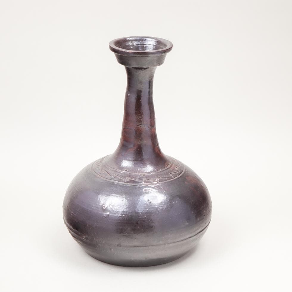 東南アジア古陶磁 ケンディ 28cm 水瓶 乳瓶