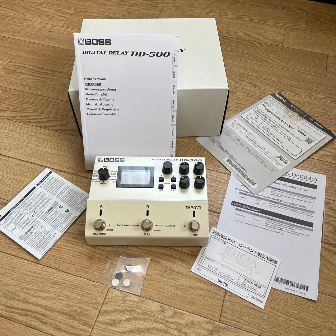 美品　BOSS DD-500 デジタルディレイ
