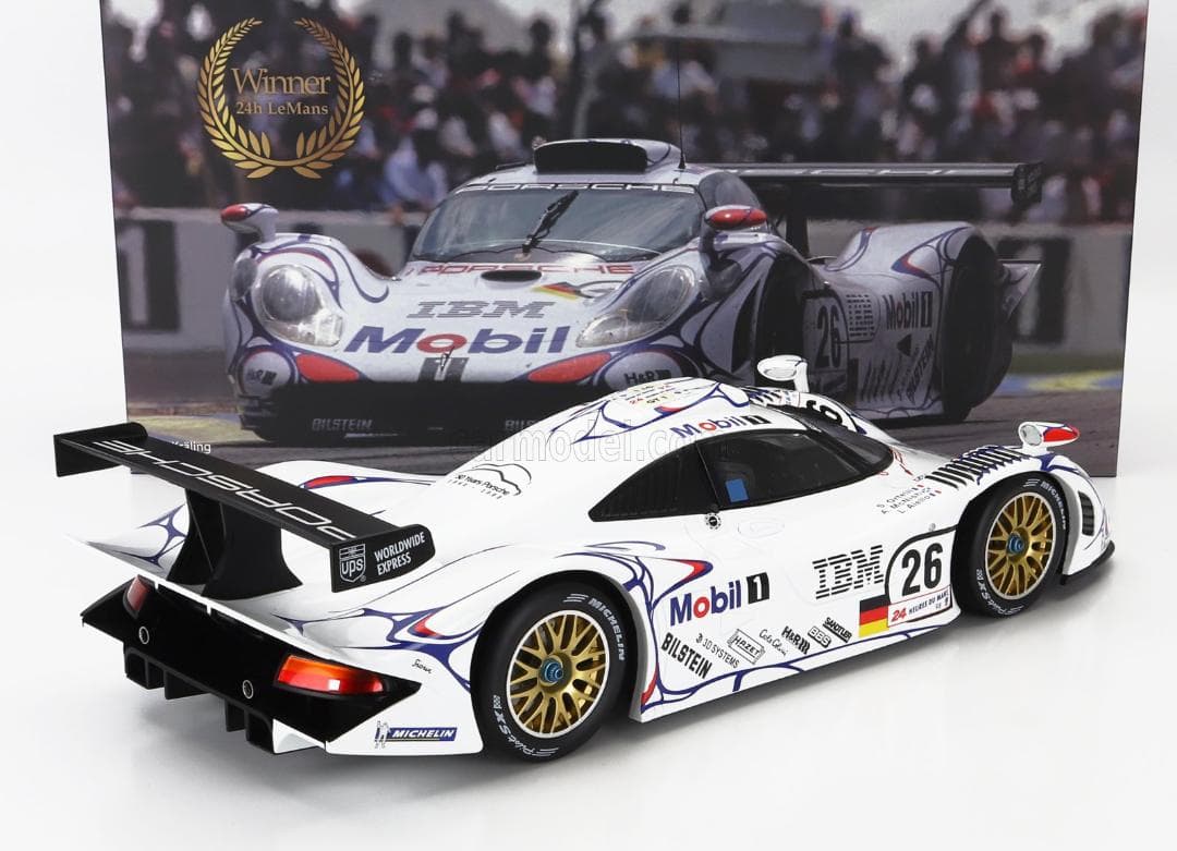 WERK83 1/12 ポルシェ911GT1 #26 ルマン24H 1998優勝