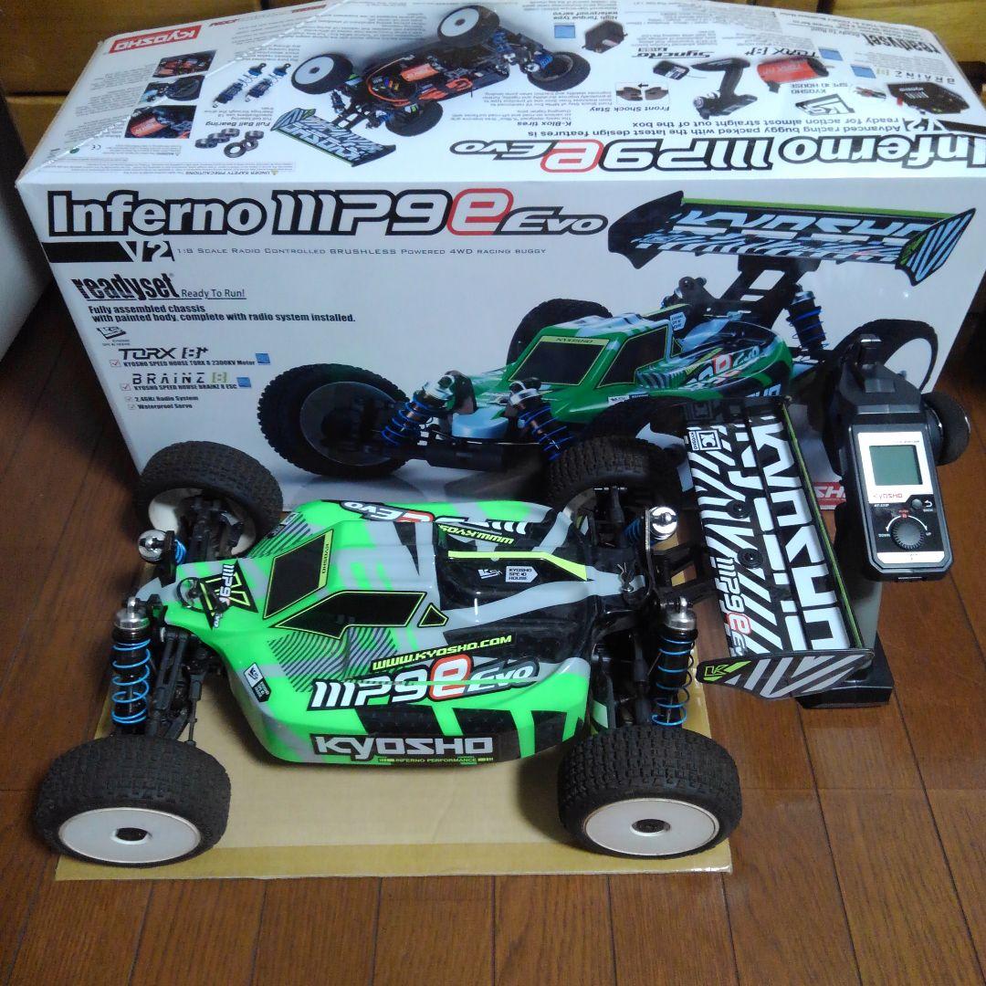 京商 インファーノ MP9evo Kyosho Inferno MP9e Evo V2 Readyset 1/8 4WD Brushless Electric