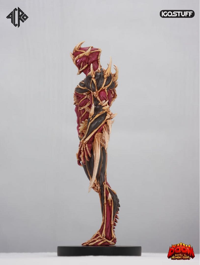 新品未開封 ACRO KAIJU DOOM ヒーローデーモン ソフビ塗装済完成品