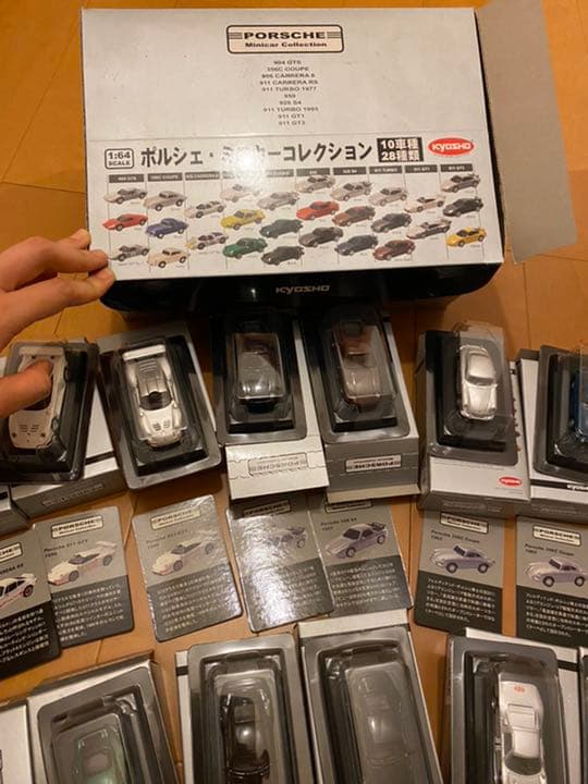 新品ポルシェ初版超貴重激レア外車京商ポルシェミニカーコレクションコンプリート直前