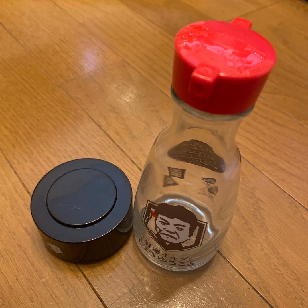 【貴重・未使用品】村上ショージ 醤油瓶 音声台座コンプリートセット