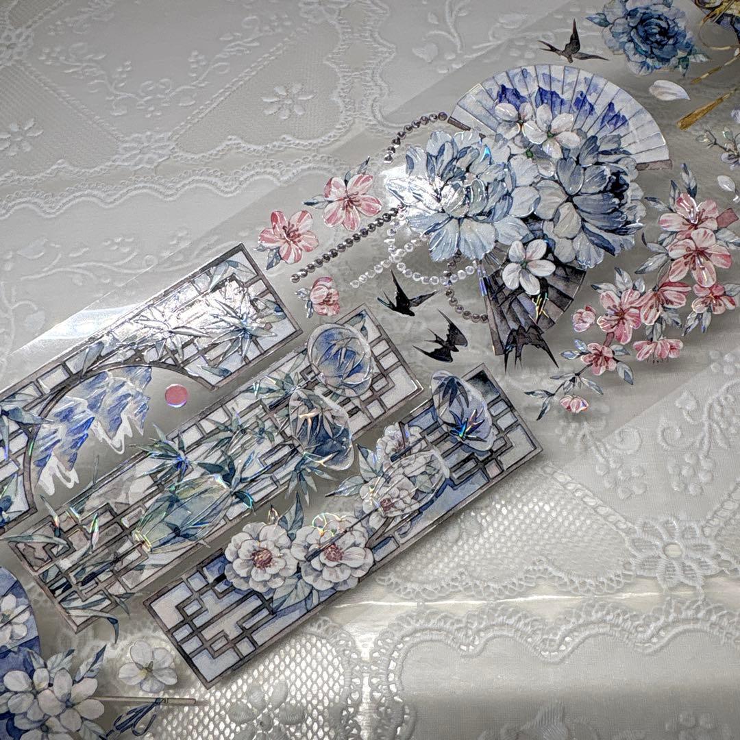 129】 海外 マステ 中古巻 PET マスキング テープ - メルカリ