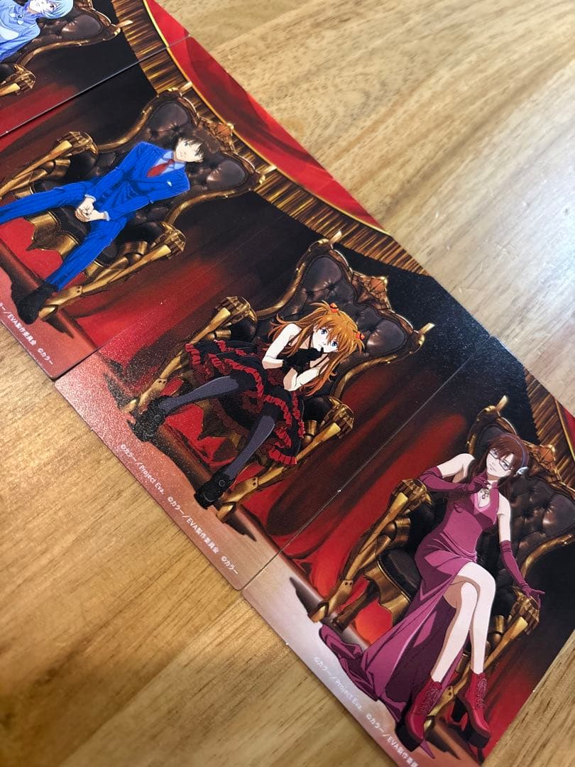 六本木　東京シティビュー　30周年記念　エヴァンゲリオン　5枚セット