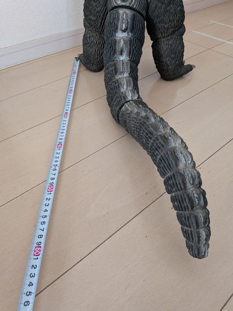 【激レア】ゴジラ特大フィギュア 1988年バンダイ 東宝 ソフビ